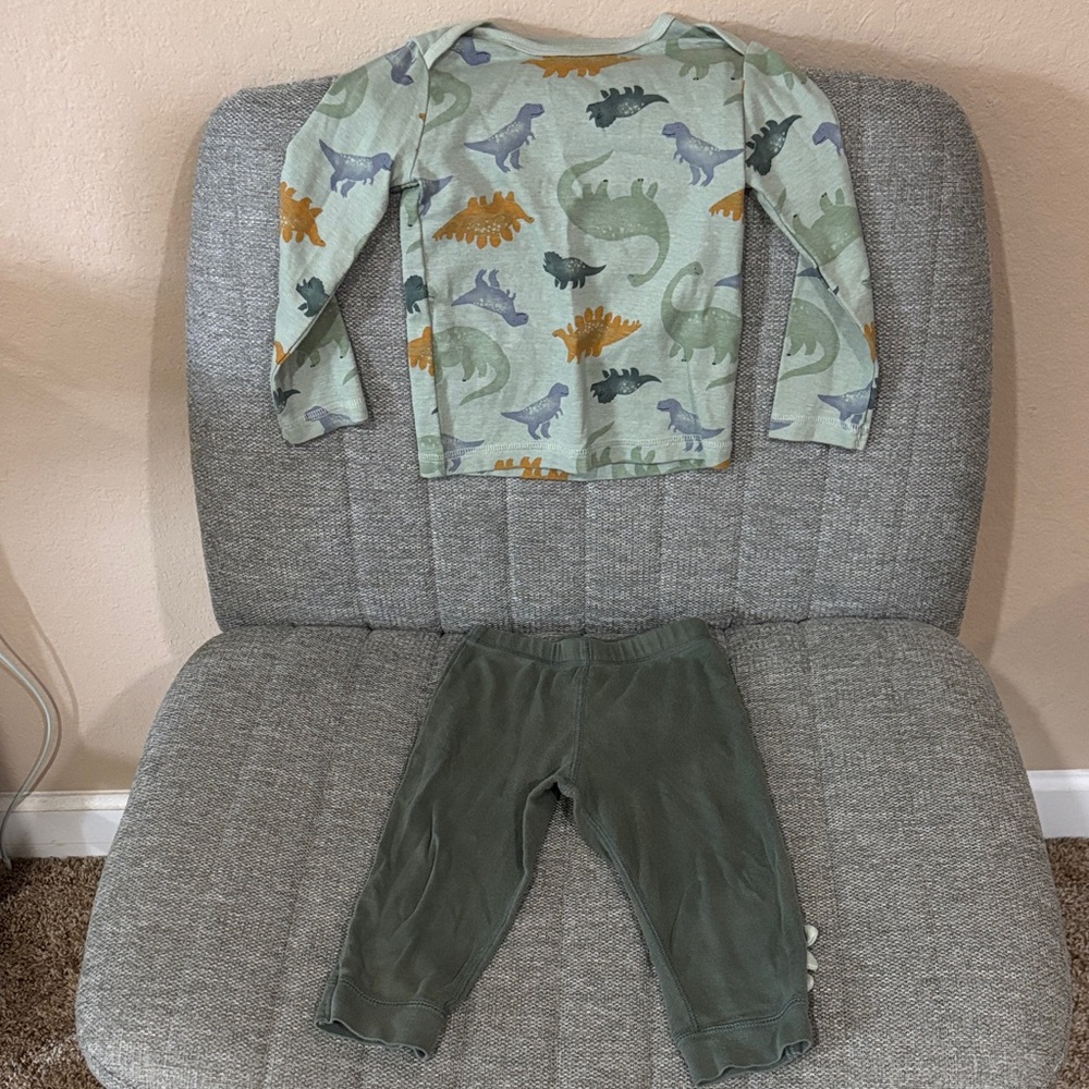 Carter's Dino Adventure Set - Green and Gray